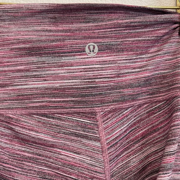 lululemon athletica Heathered Pink Leggings - Picture 2 of 2
